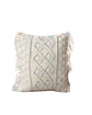 SET DE 4 FUNDAS DE COJIN ESTILO BOHEMIO 45X45 CM BLANCO 01 - Miniatura 2
