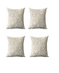 SET DE 4 FUNDAS DE COJIN ESTILO BOHEMIO 45X45 CM BLANCO 05 - Miniatura 1