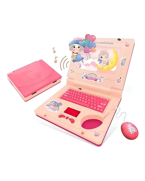 Portátil Mini Laptop De Aprendizaje infantil con música