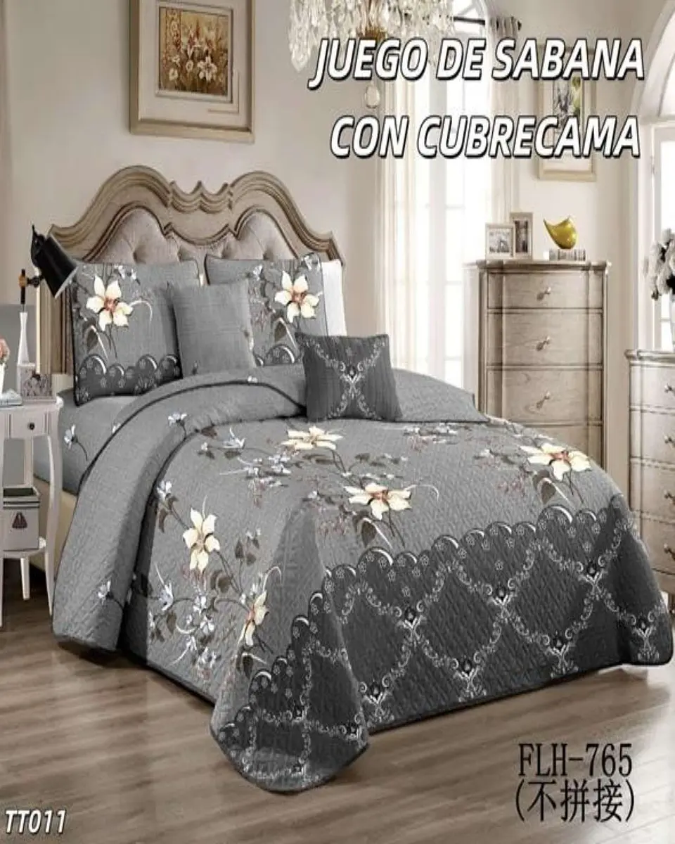 SABANA CON CUBRECAMA KING S139 4