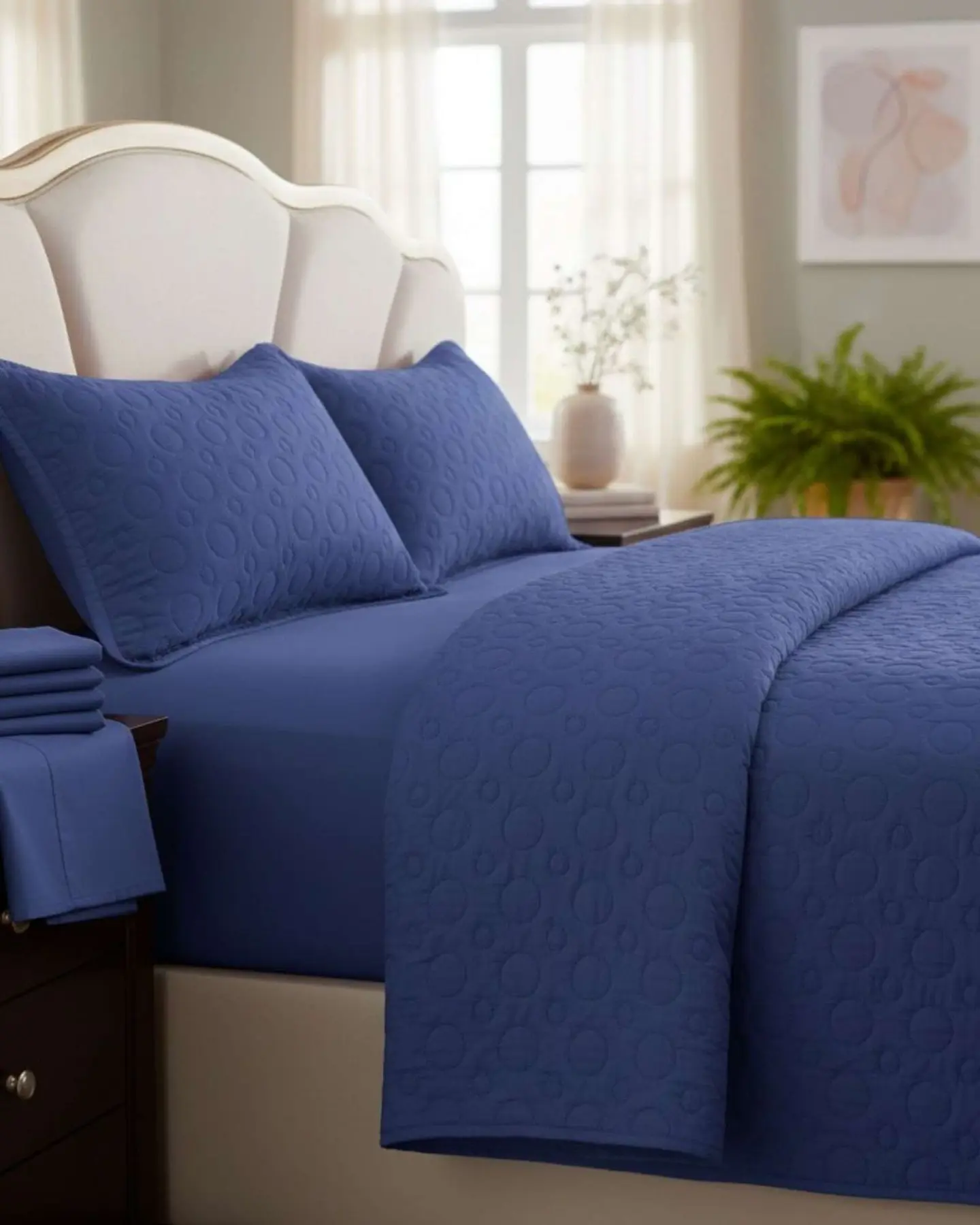 SABANA CON CUBRECAMA KING S140 2