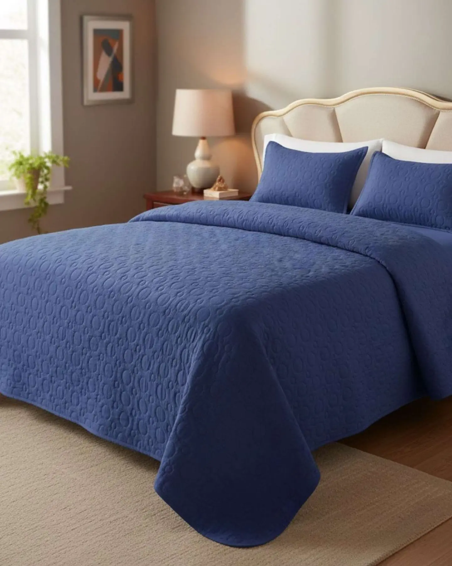SABANA CON CUBRECAMA KING S140 3