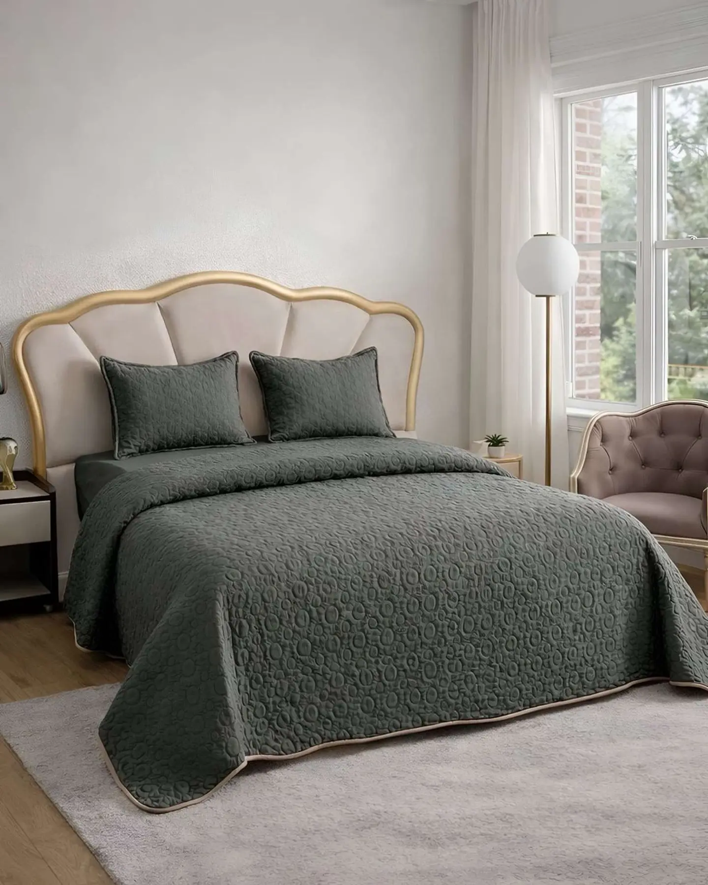 SABANA CON CUBRECAMA KING S141 3