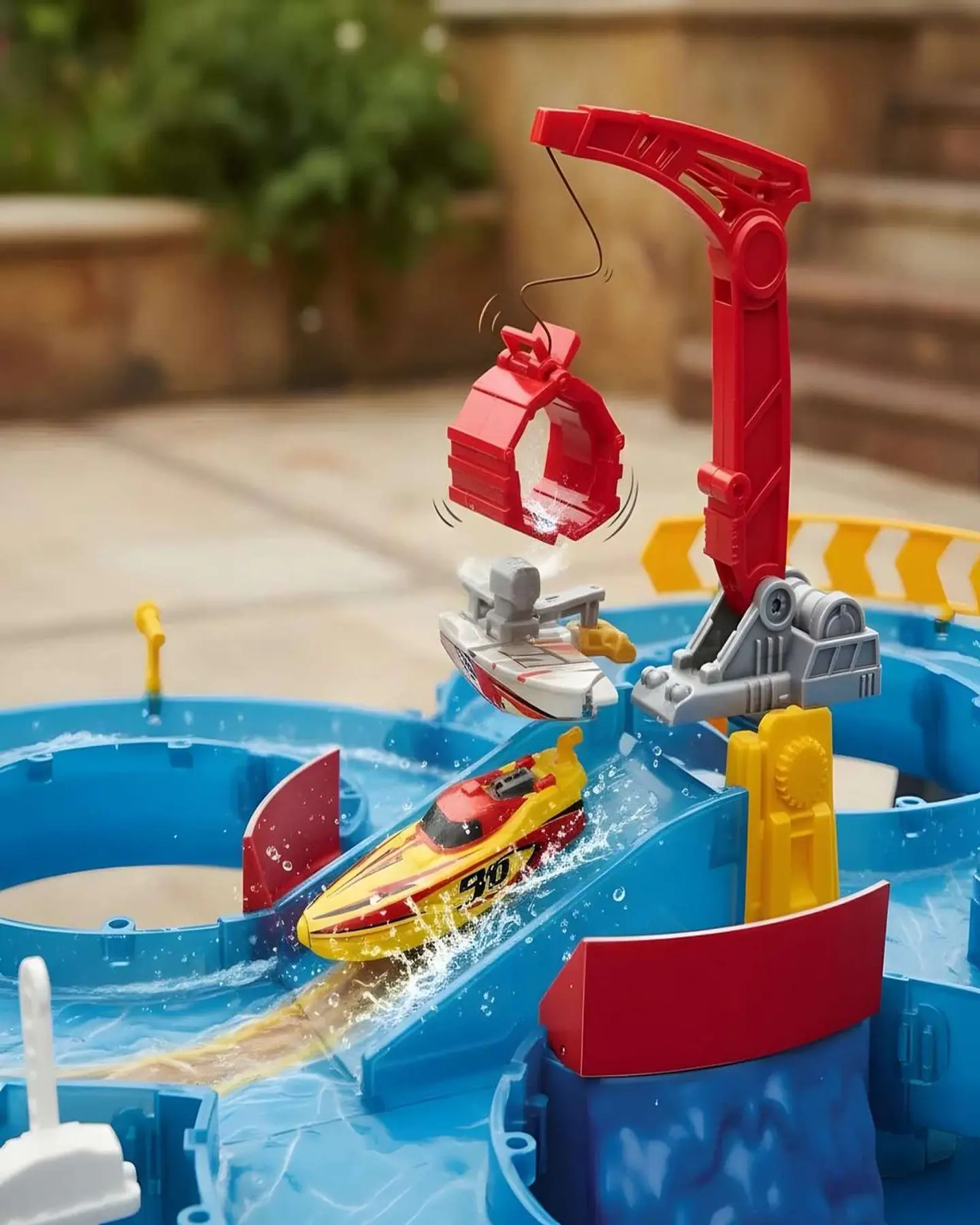 Juego de Agua Pista de Botes 3