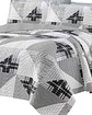 Cubrecama Quilt reversible Elegante y liviano 2 plazas y media - Miniatura 3