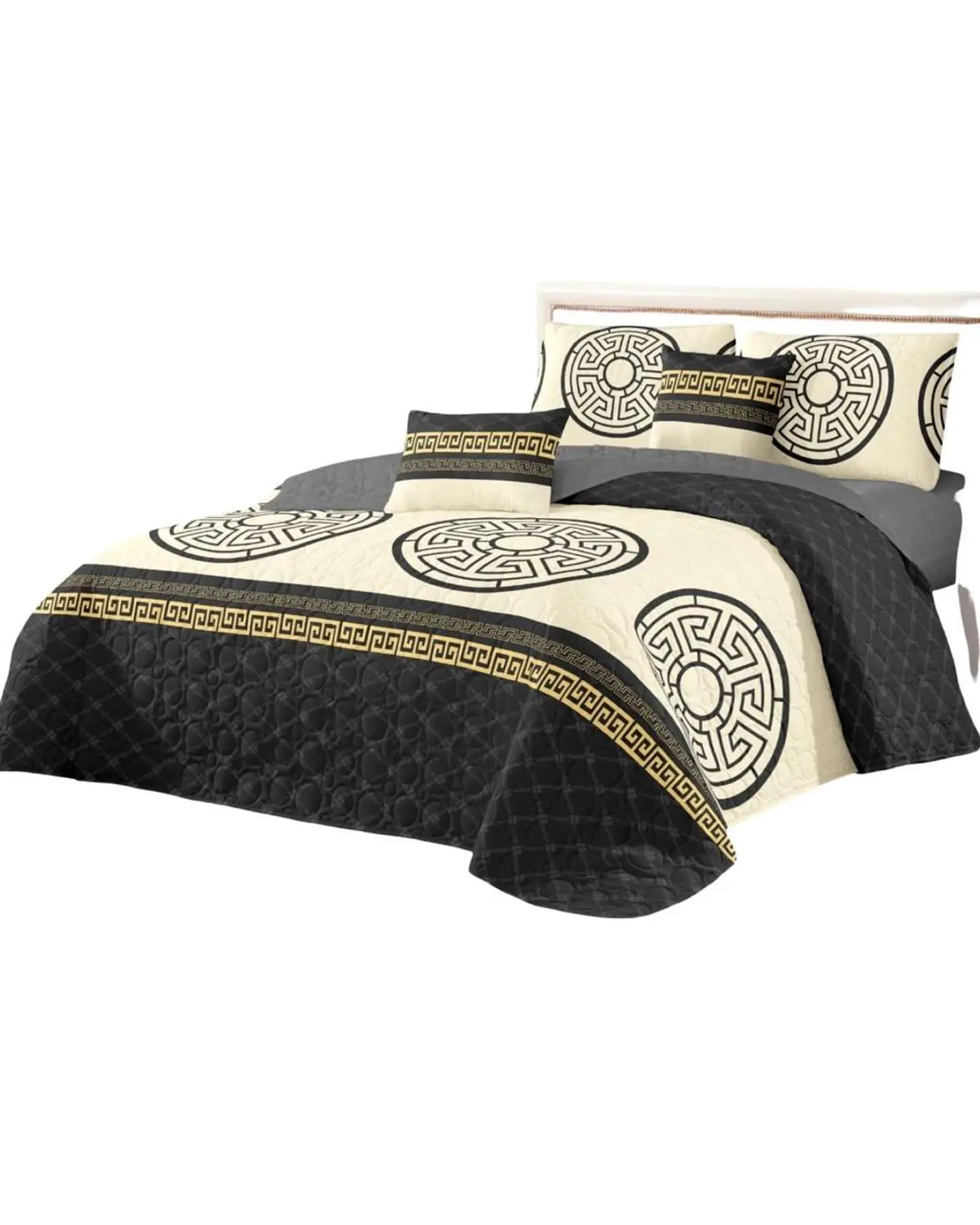 Cubrecama Quilt reversible Elegante y liviano 2 plazas y media 1