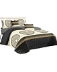 Cubrecama Quilt reversible Elegante y liviano 2 plazas y media - Miniatura 2