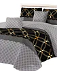 Cubrecama Quilt reversible Elegante y liviano 2 plazas y media - Miniatura 3