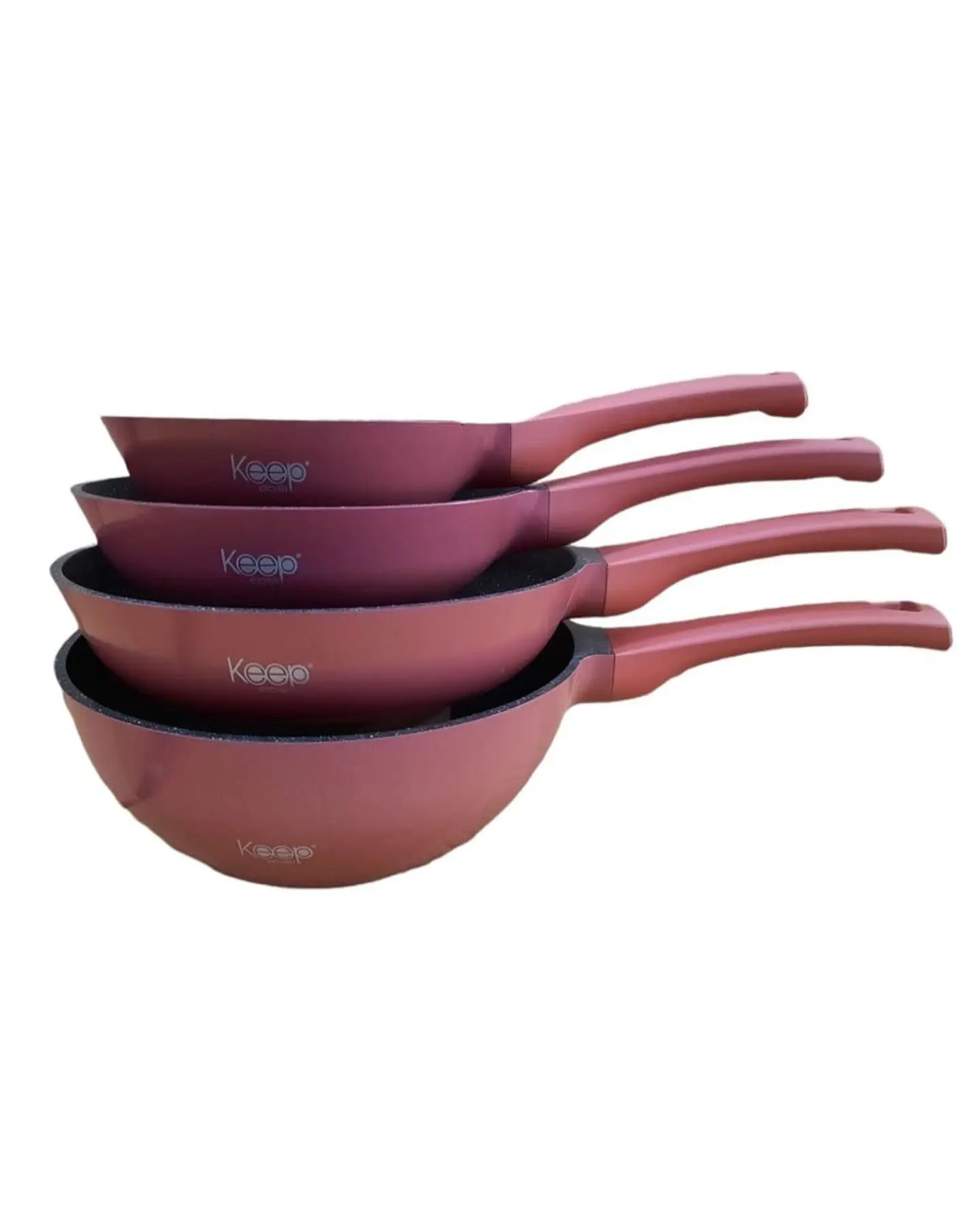 PACK DE 3 SARTENES + WOK KEEP 1