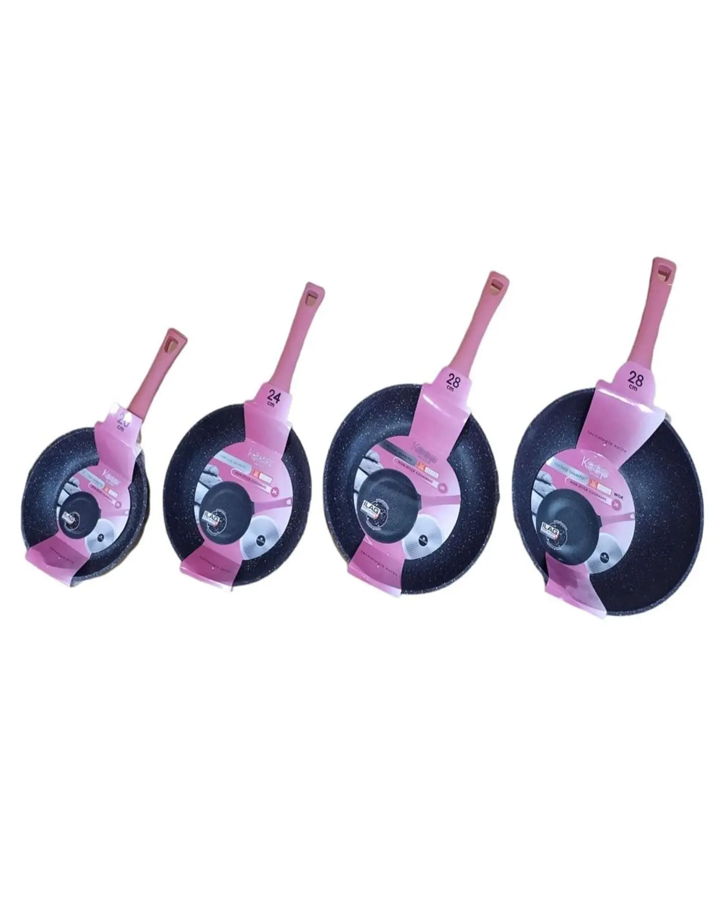 PACK DE 3 SARTENES + WOK KEEP 2