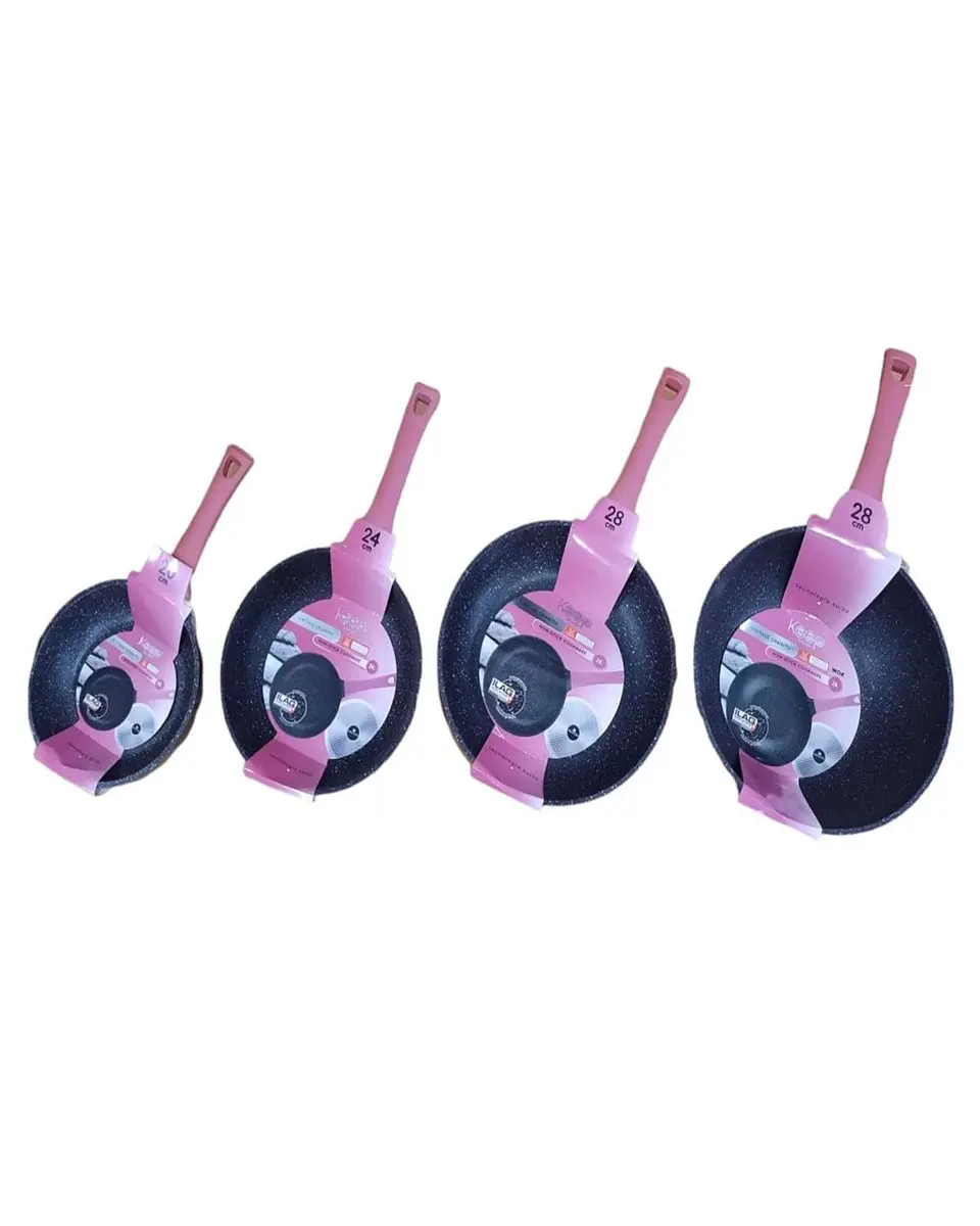 PACK DE 3 SARTENES + WOK KEEP 2