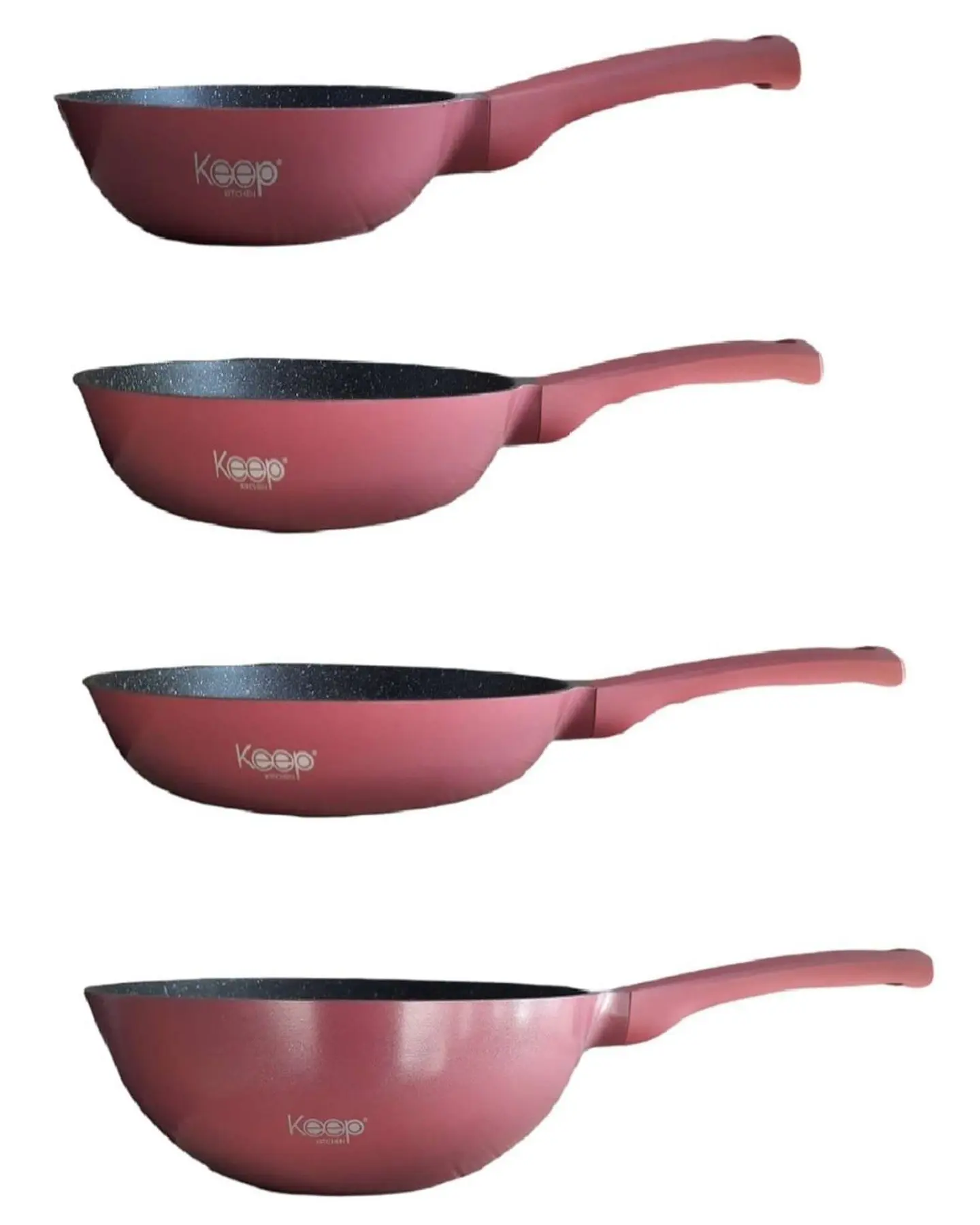 PACK DE 3 SARTENES + WOK KEEP 4
