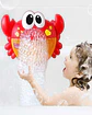 Juguete Musical cangrejo con Burbujas para el Baño - Miniatura 3