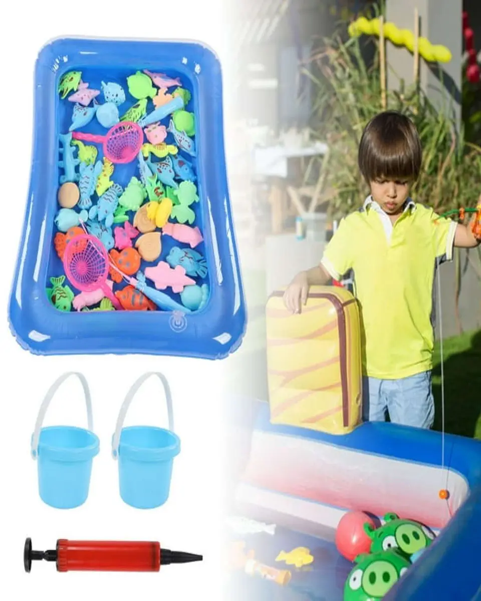 Juguete de Pesca Milagrosa Piscina Niños-Niñas 2