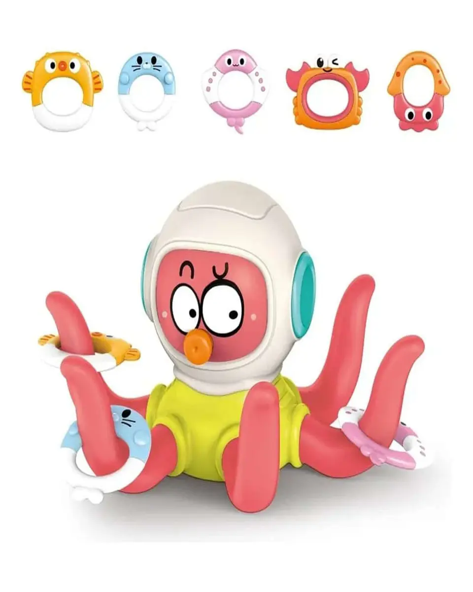 Juguete de baño Pulpo Flotador Interactivo 1