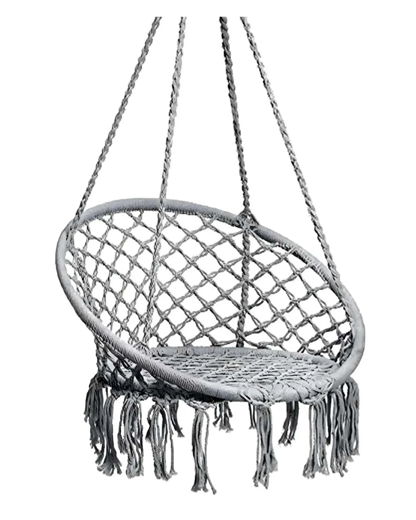 Hamaca Silla Colgante Reforzada para Interior y Exterior SIN COJINES 1