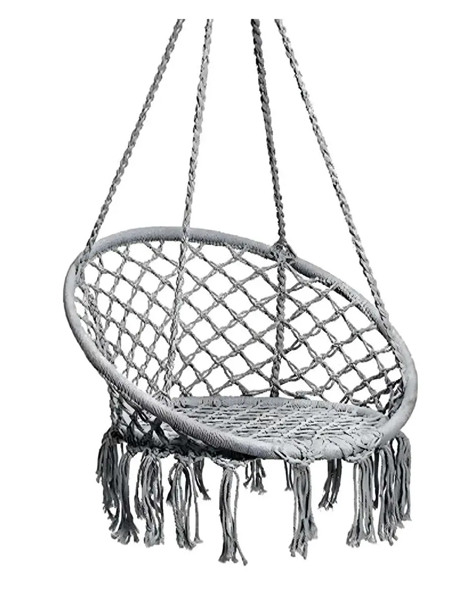 Hamaca Silla Colgante Reforzada para Interior y Exterior SIN COJINES 1