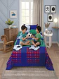 Juego De Sábanas Microfibra 1,5 Plazas Diseño Futbol - Miniatura 4