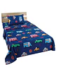 Juego de Sabanas de verano Autitos niño Infantil plaza y media  MAS 1 ALMOHADA - Miniatura 2