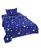 Juego de Sabanas de verano Estrella Infantil plaza y media  MAS 1 ALMOHADA - Miniatura 2