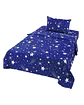 Juego de Sabanas de verano Estrella Infantil plaza y media  MAS 1 ALMOHADA - Miniatura 4