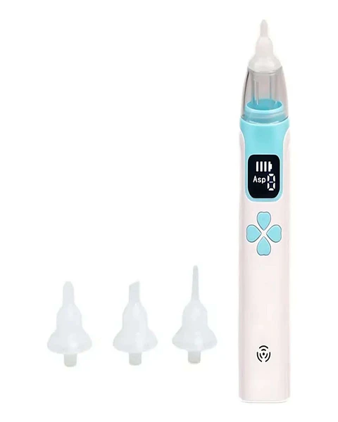 Aspirador Nasal para bebes Electrico Recargable Azul