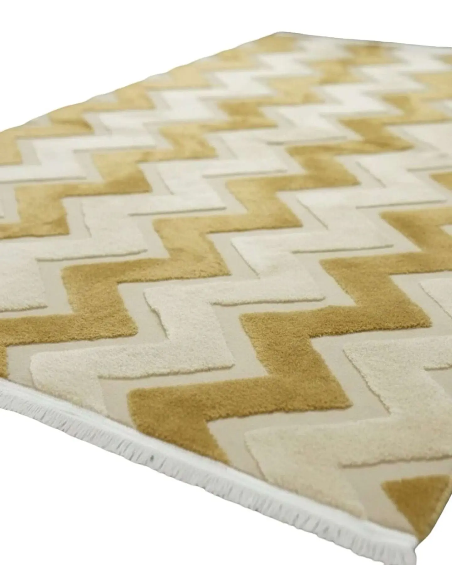 ALFOMBRA CON RELIEVE DISEÑO JACQUARD ANTIDESLIZANTE 150X200 CM 7