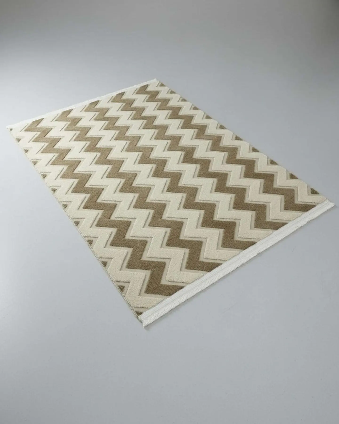 ALFOMBRA CON RELIEVE DISEÑO JACQUARD ANTIDESLIZANTE 150X200 CM 6