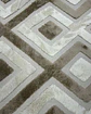 ALFOMBRA CON RELIEVE DISEÑO JACQUARD ANTIDESLIZANTE 150X200 CM - Miniatura 6