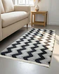 ALFOMBRA CON RELIEVE DISEÑO JACQUARD ANTIDESLIZANTE 180X200 CM - Miniatura 2