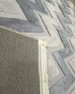 ALFOMBRA CON RELIEVE DISEÑO JACQUARD ANTIDESLIZANTE 180X200 CM - Miniatura 5