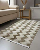 ALFOMBRA CON RELIEVE DISEÑO JACQUARD ANTIDESLIZANTE 180X200 CM - Miniatura 2
