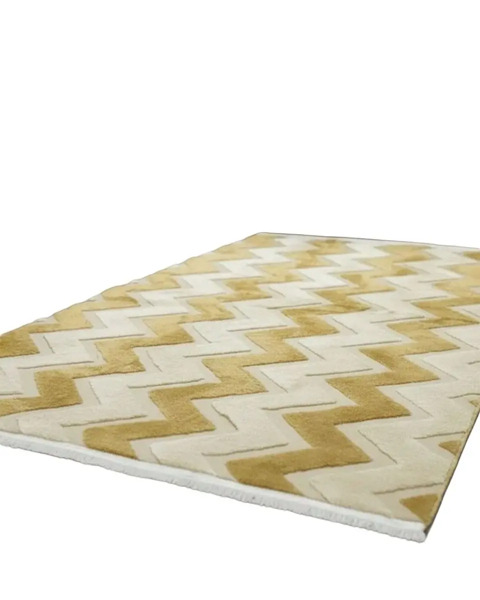 ALFOMBRA CON RELIEVE DISEÑO JACQUARD ANTIDESLIZANTE 200X240 CM 8