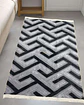 ALFOMBRA CON RELIEVE DISEÑO JACQUARD ANTIDESLIZANTE 200X240 CM - Miniatura 6