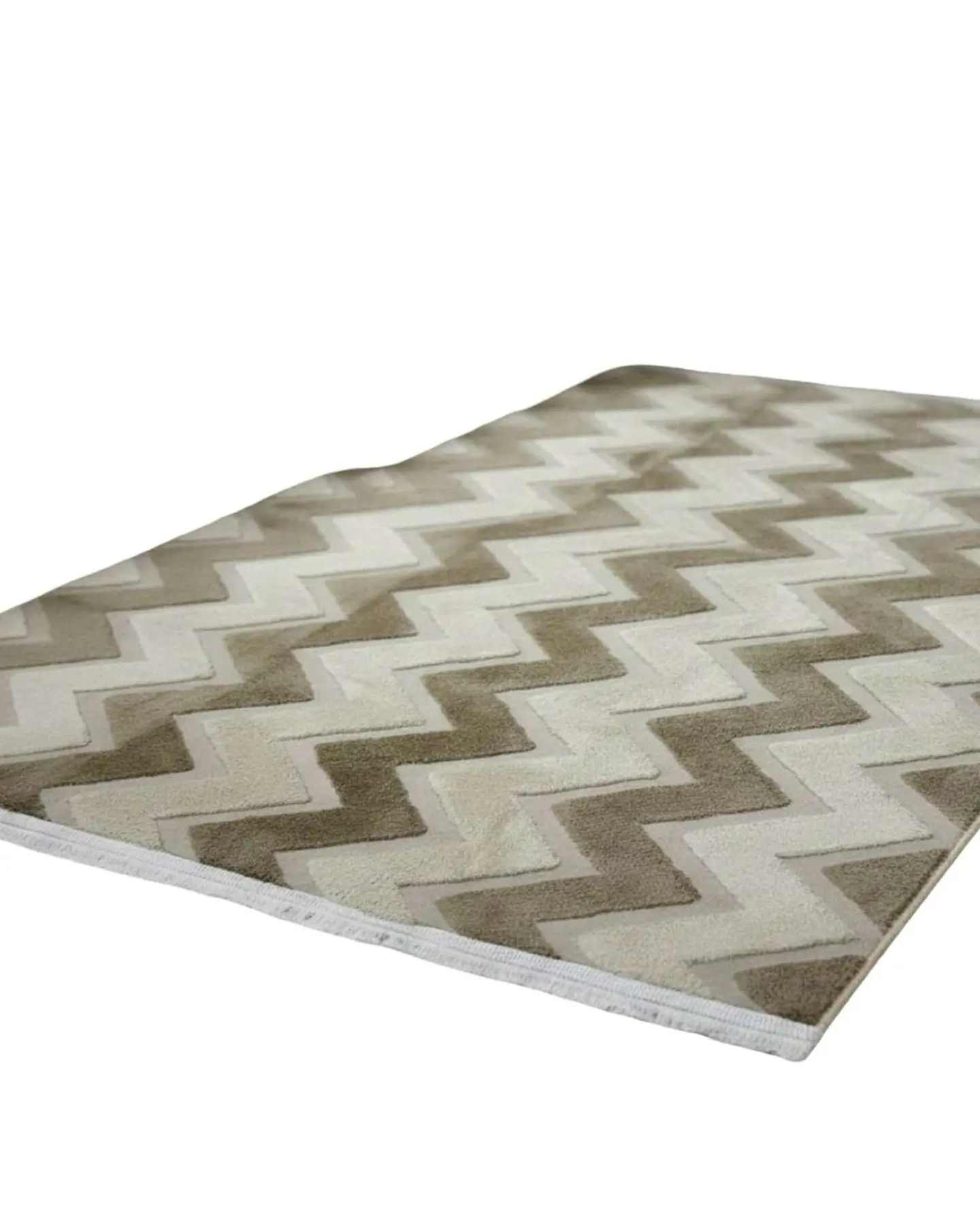 ALFOMBRA CON RELIEVE DISEÑO JACQUARD ANTIDESLIZANTE 200X240 CM 7