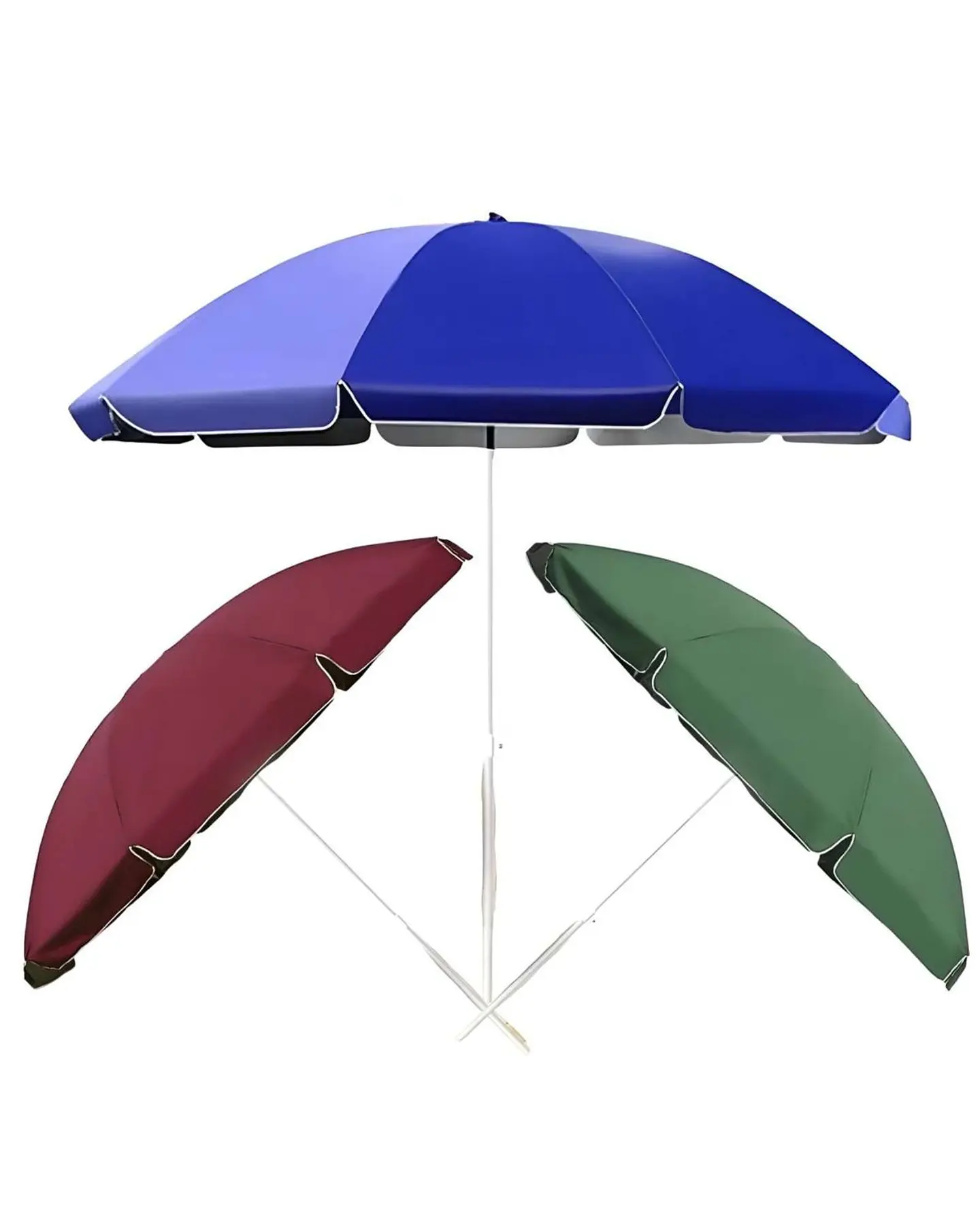 Sombrilla Quitasol Colores Surtidos con Protección UV 170 cm diametro 1