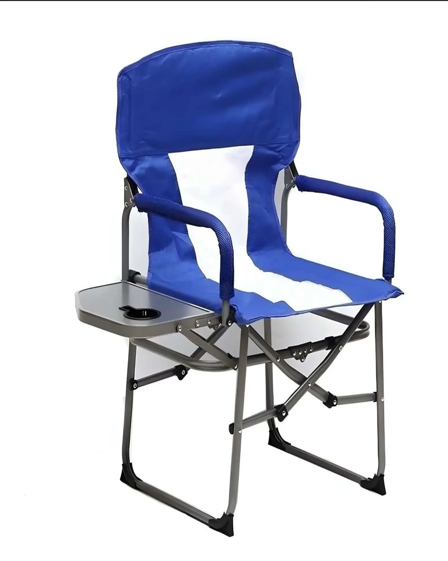 Silla Plegable De Playa Camping Picnic Porta Vasos Portátil 2