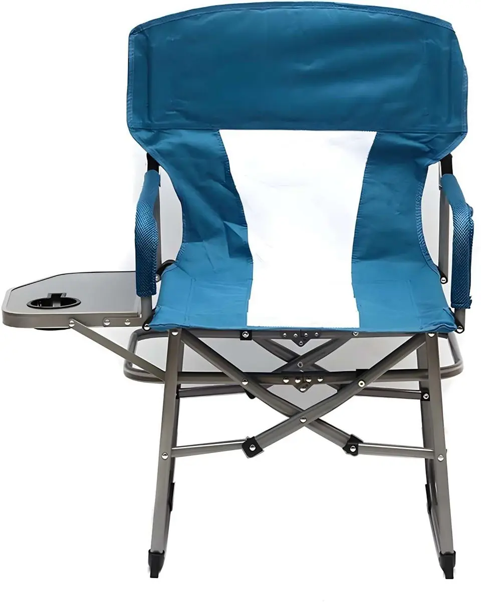 Silla Plegable De Playa Camping Picnic Porta Vasos Portátil 3