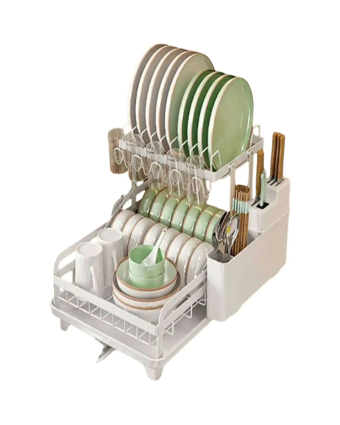 Escurridor De Platos 2 Niveles Armado Fácil 1