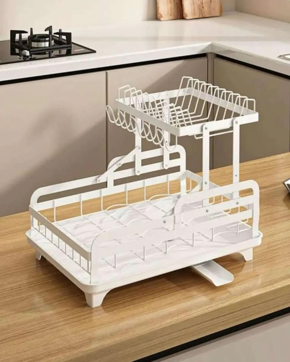 Escurridor De Platos 2 Niveles Armado Fácil 3