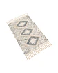 Pack de 2 Alfombra de Lino Bajada de Cama estilo Boho medida 60 cm x 90 cm - Miniatura 4