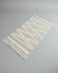 Pack de 2 Alfombra de Lino Bajada de Cama estilo Boho medida 60 cm x 90 cm - Miniatura 6