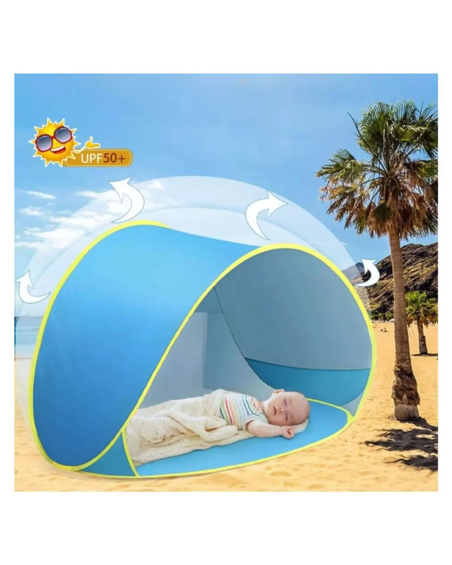 CARPA DE PLAYA O CAMPING BEBE NIÑO 2