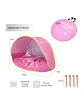 CARPA DE PLAYA O CAMPING BEBE NIÑA - Miniatura 4