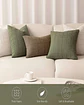 Pack de 2 Fundas de cojin Jacquard cuadrille - Miniatura 5