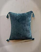 Pack de 4 Fundas de cojin cuadradas  chenille con borlas - Miniatura 4