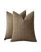 Pack de 2 Fundas de cojin Jacquard cuadrille  con relleno - Miniatura 1