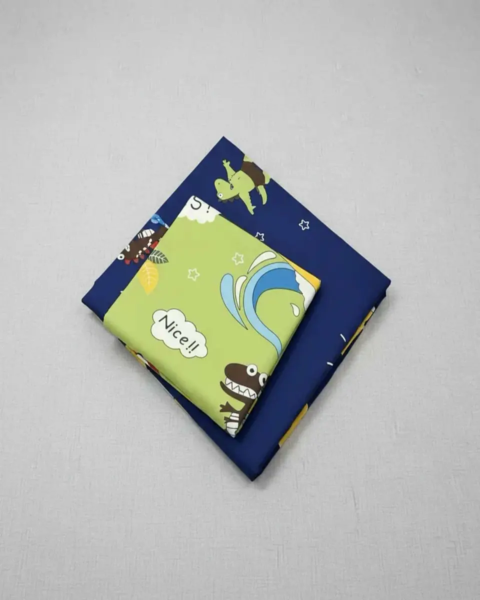 Juego de sábanas plaza y media infantil niña niño Dino 3