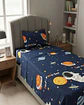 Juego de sábanas plaza y media infantil niña niño Astronauta - Miniatura 3