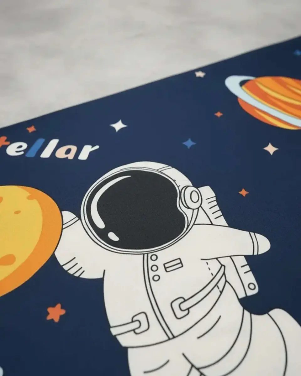 Juego de sábanas plaza y media infantil niña niño Astronauta 4